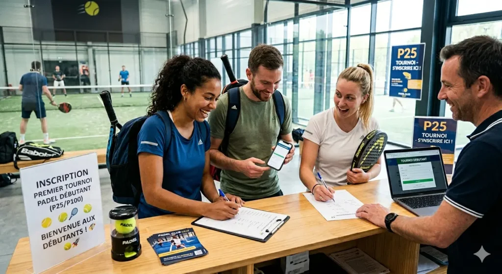 tournoi de padel débutant